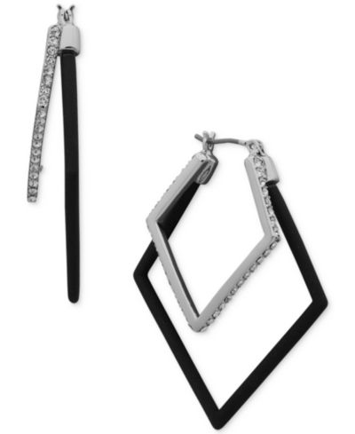 Серьги-кольца Karl Lagerfeld Paris Geometric Nested Hoop