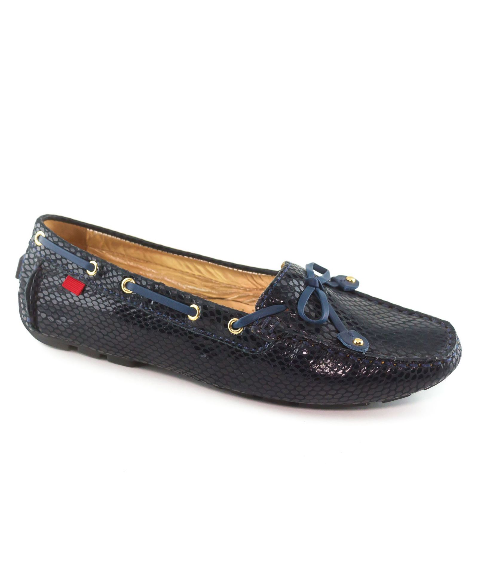 Marc Joseph New York Womens Cypress Hill Tiebow Driver Loafer