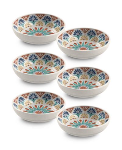 Abode Homewares Desert Rio Low Bowl Set of 6