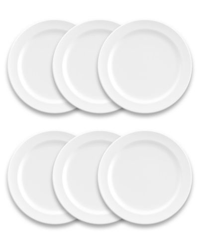 Набор обеденных тарелок Abode Homewares Melamine Edge Matte, 6 шт