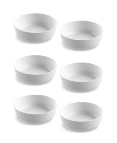 Abode Homewares Edge Matte  Dinner Bowl Set of 6