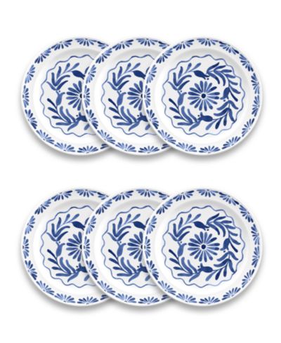 Abode Homewares Azul Salad Plate Set of 6