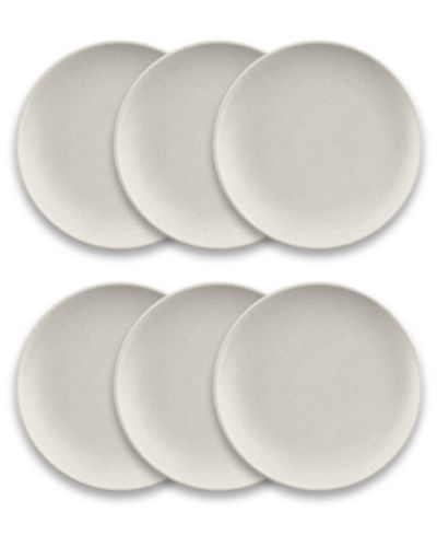 Abode Homewares набор из 6 обеденных тарелок Coupe Wheat