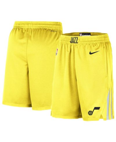 Мужские шорты Nike Gold Utah Jazz Association Edition