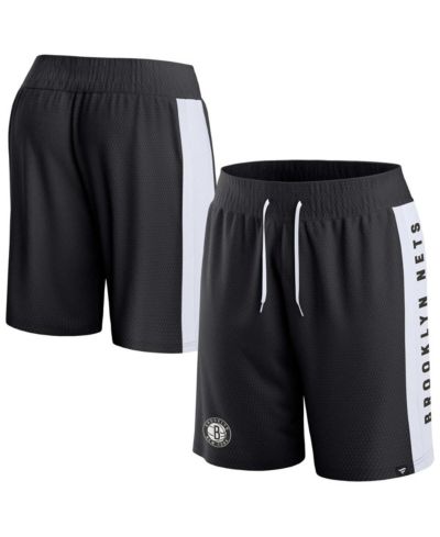 Мужские шорты Fanatics Black Brooklyn Nets Referee Iconic Mesh