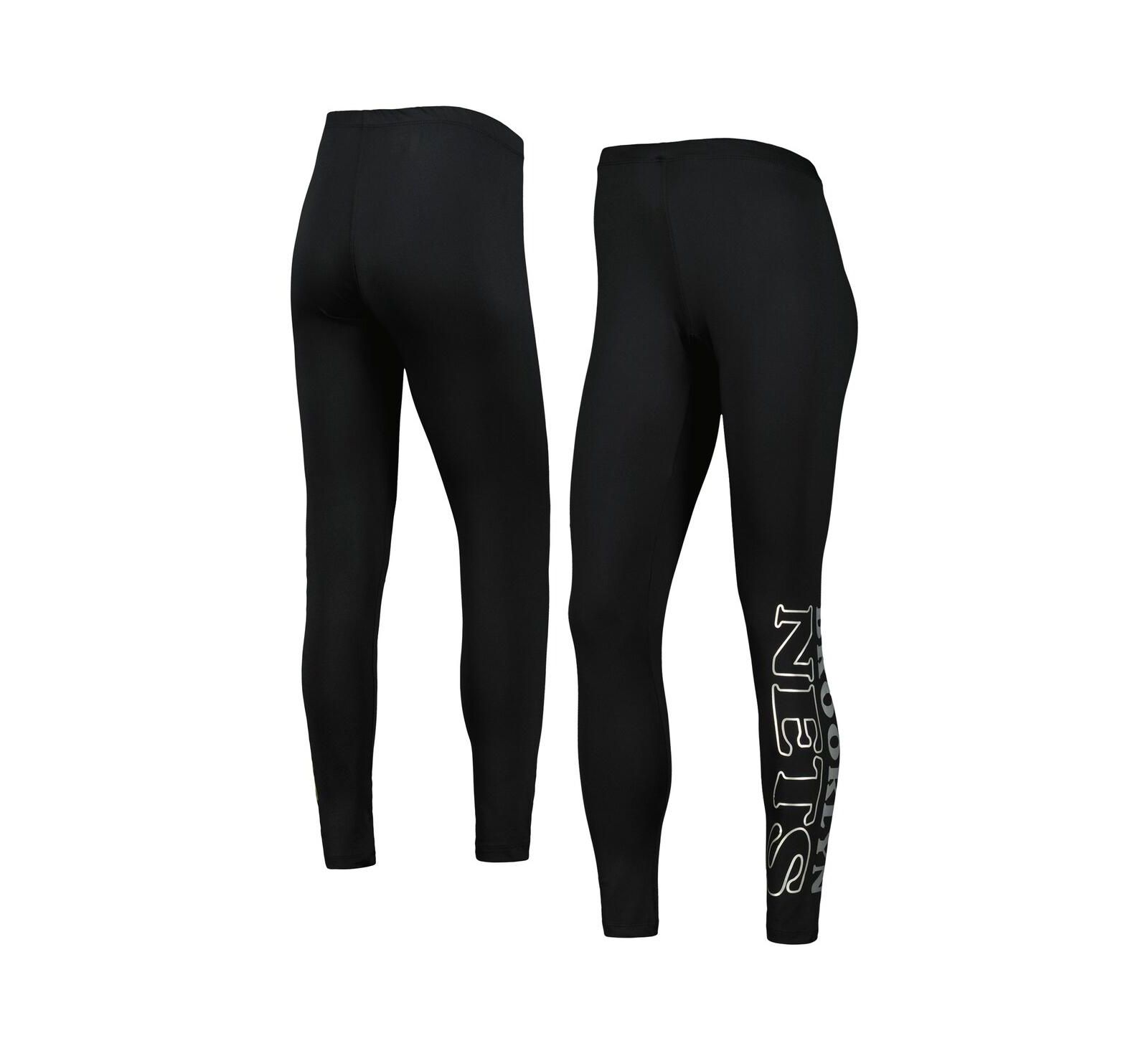 Women's G-III 4Her by Carl Banks Black Brooklyn Nets Stadium Leggings