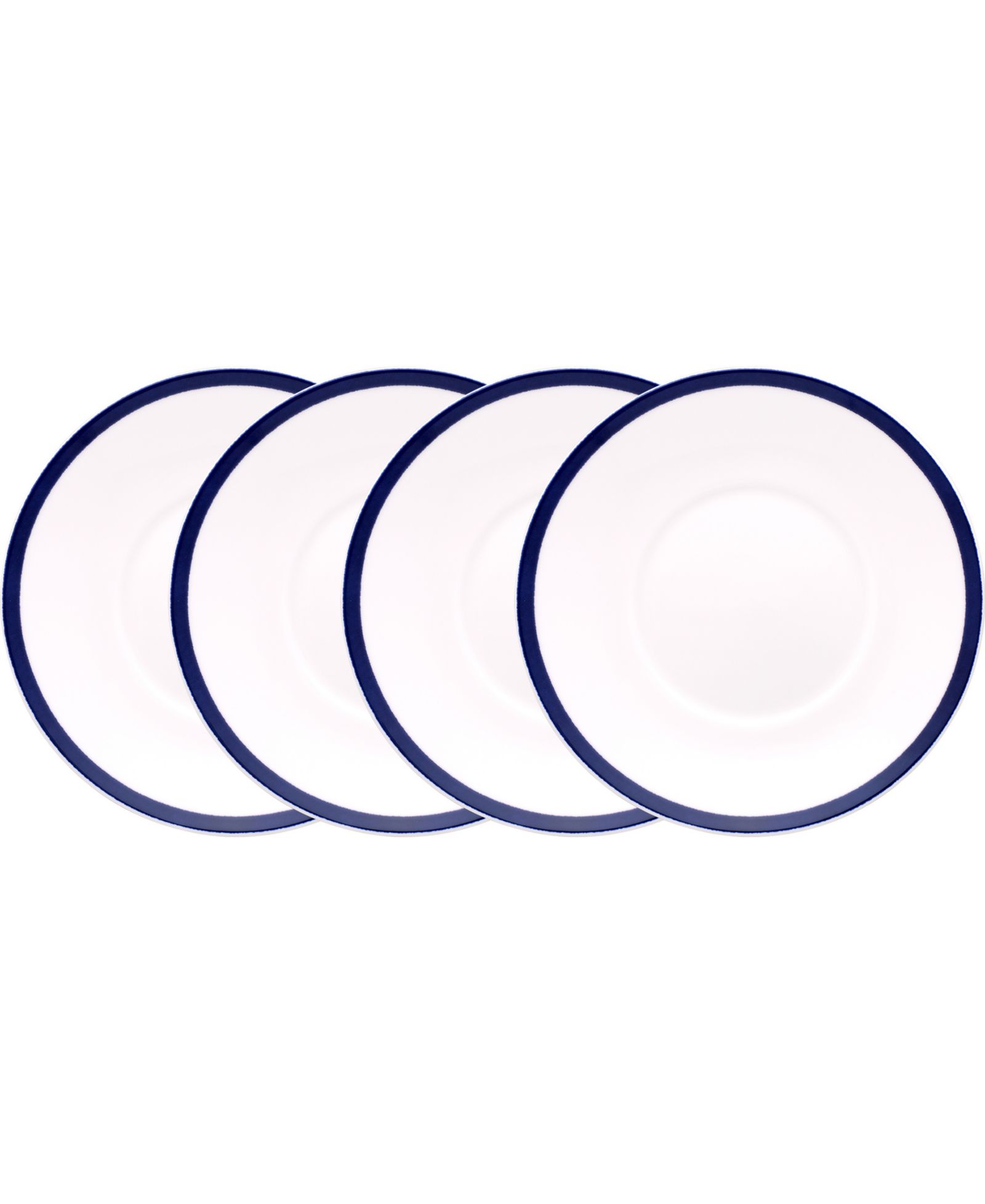 Noritake Набор из 4 блюдцев Bluefjord, 6,50"