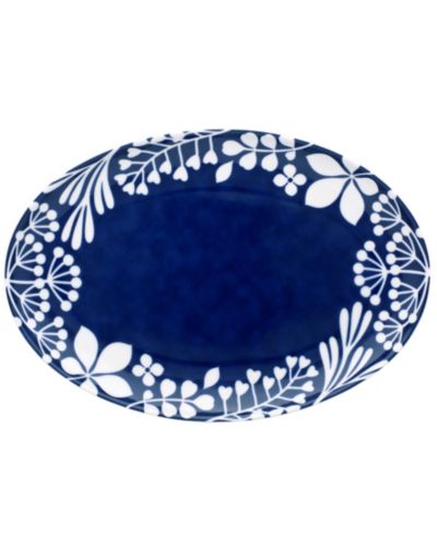 Noritake Bluefjord Oval Platter, 16"