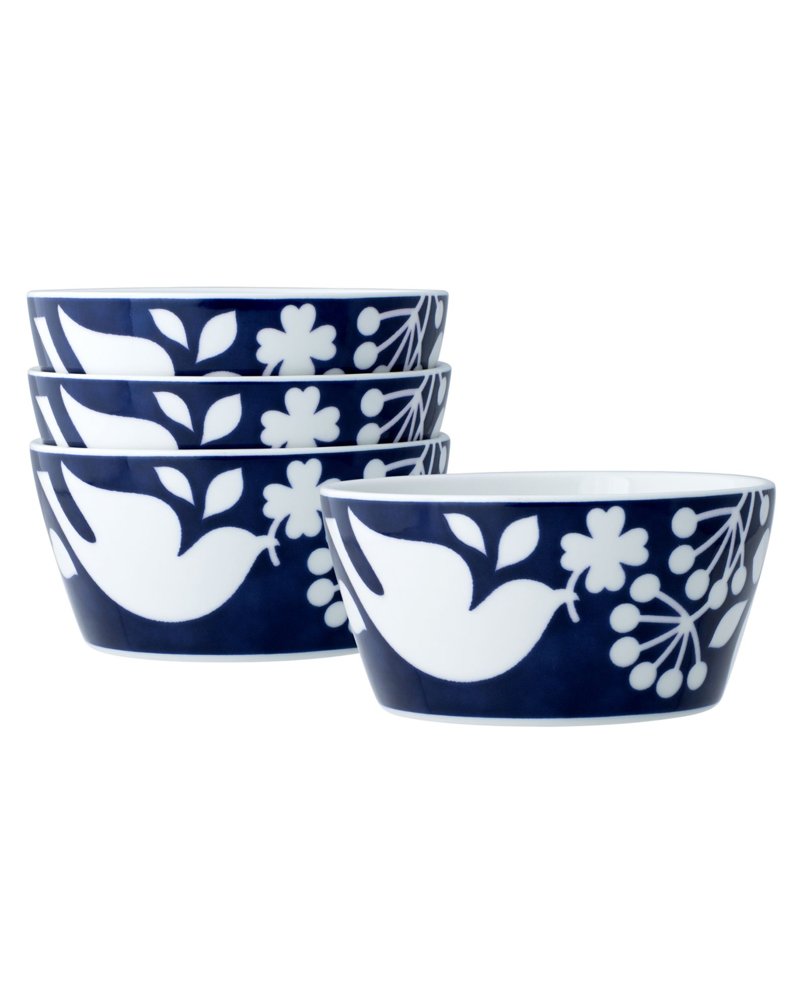 Noritake Bluefjord Set of 4 Cereal Bowls, 6", 25 oz.
