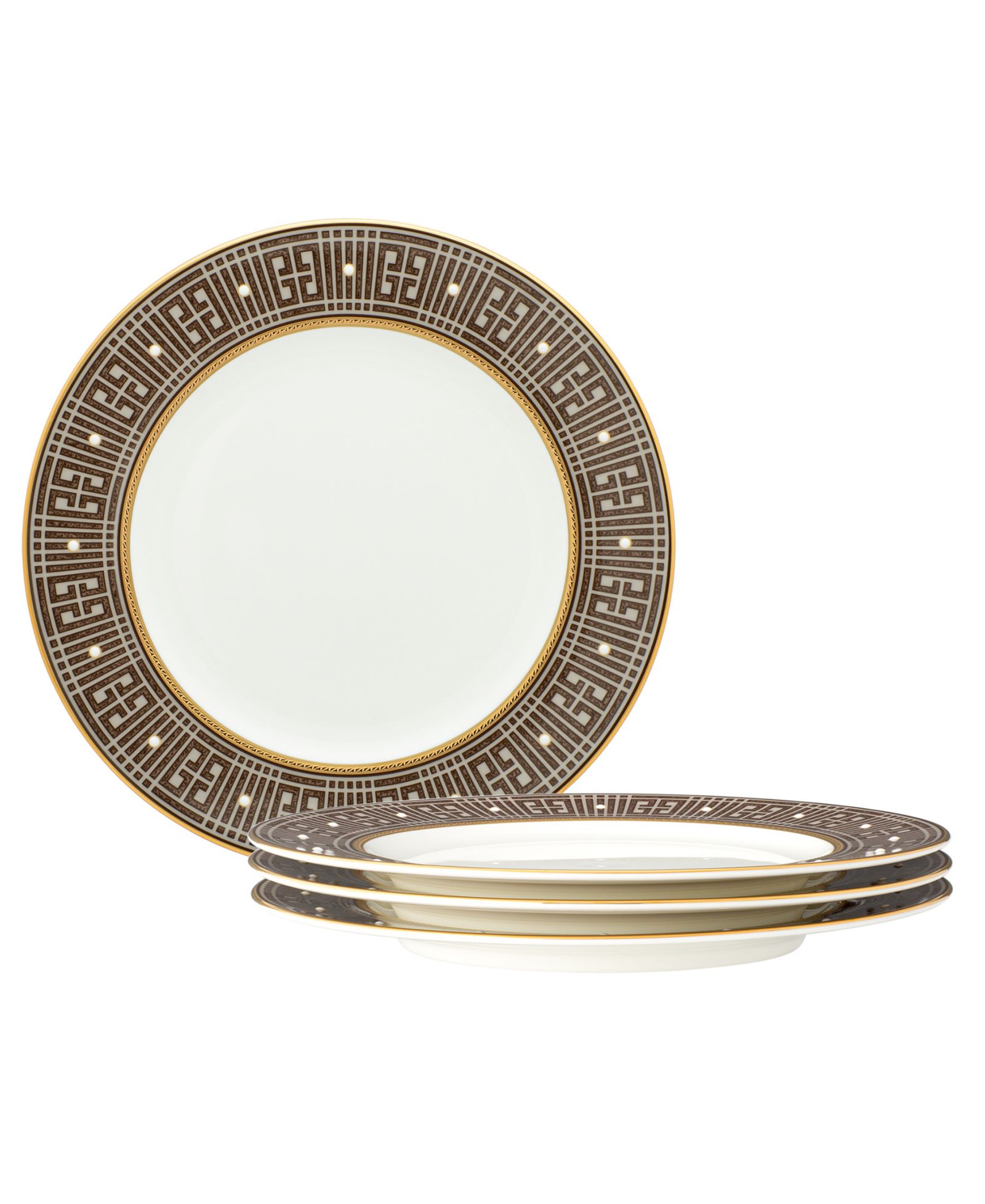 Набор тарелок для салата Noritake Infinity, 4 шт., на 4 персоны