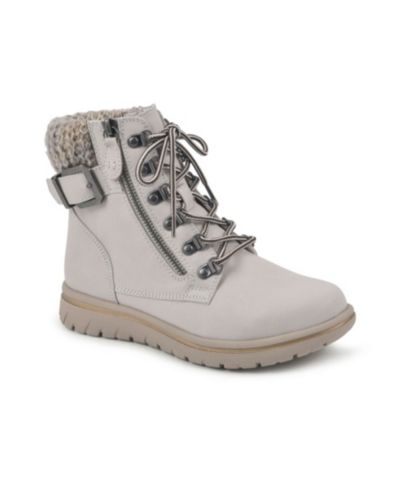 Cliffs by White Mountain Women's Hearty Lace-Up Hiker Booties