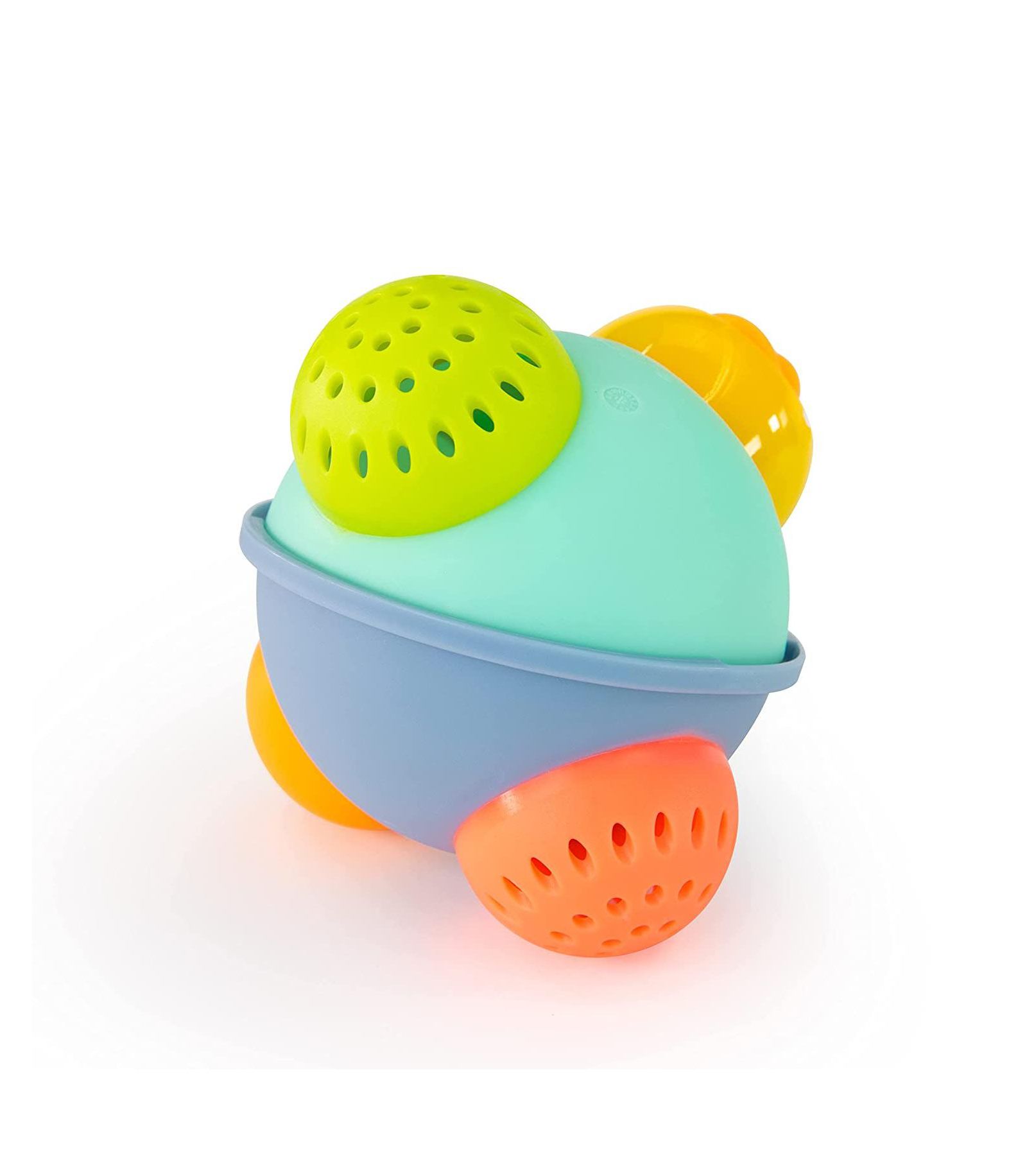 Детская игрушка для купания Sassy Baby Discovery Bumpy Ball с контрастными цветами