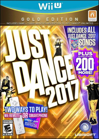 Just Dance 2017 Gold Edition Nintendo Wii U