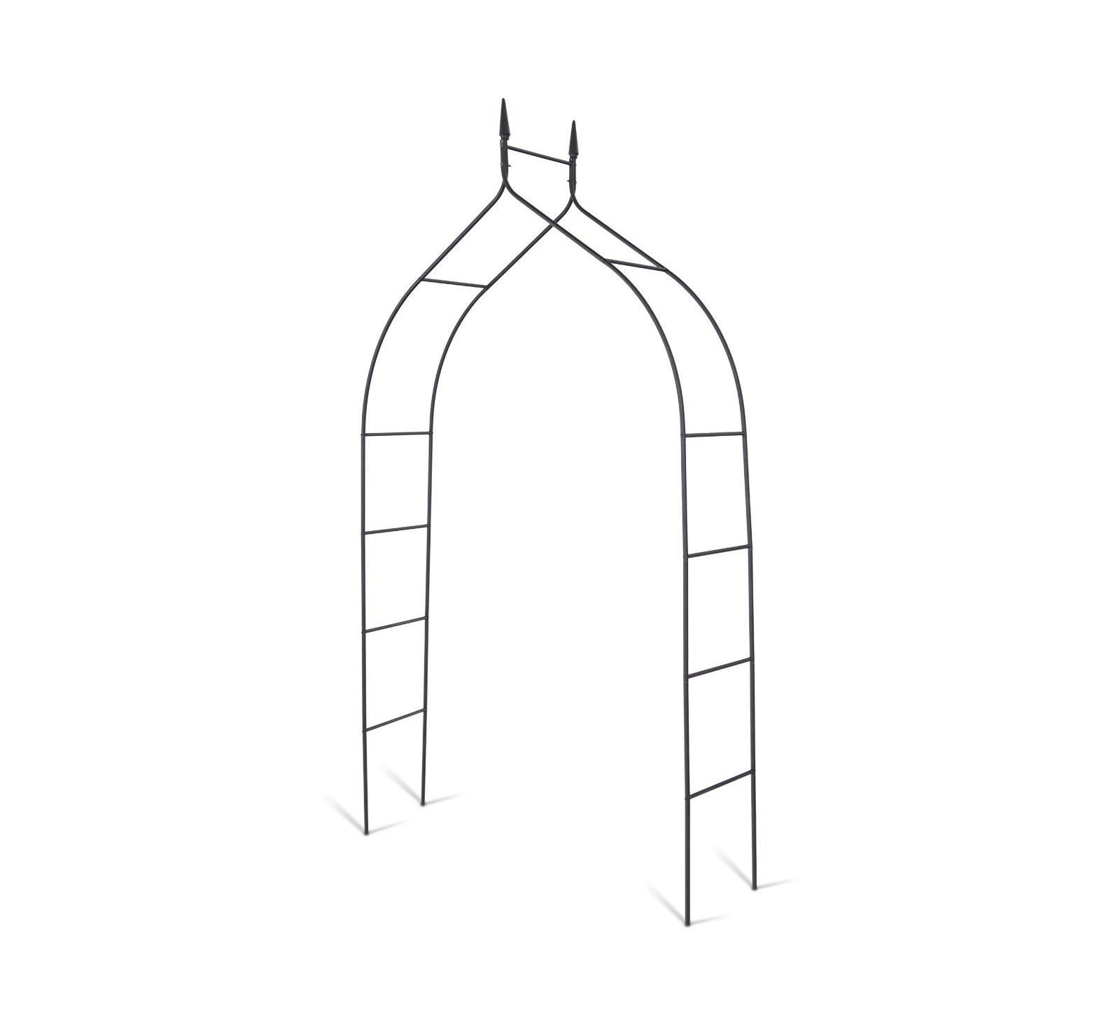 Садовая арка Costway Steel Garden Arch Rose Arbor Climbing Plant Outdoor Garden