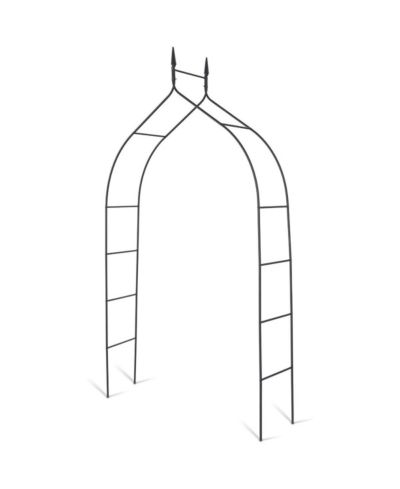 Садовая арка Costway Steel Garden Arch Rose Arbor Climbing Plant Outdoor Garden