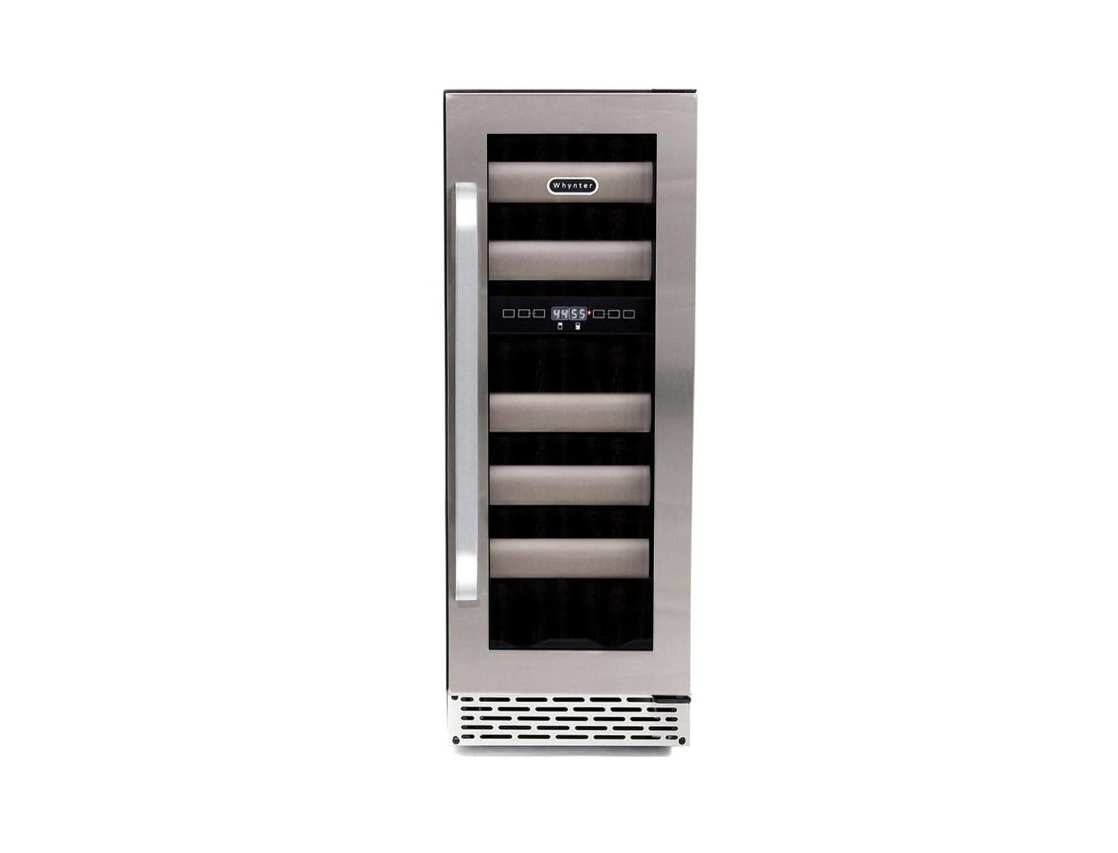 Whynter Elite 17 Bottle Stainless Steel Dual Zone Built-in Wine Refrigerator