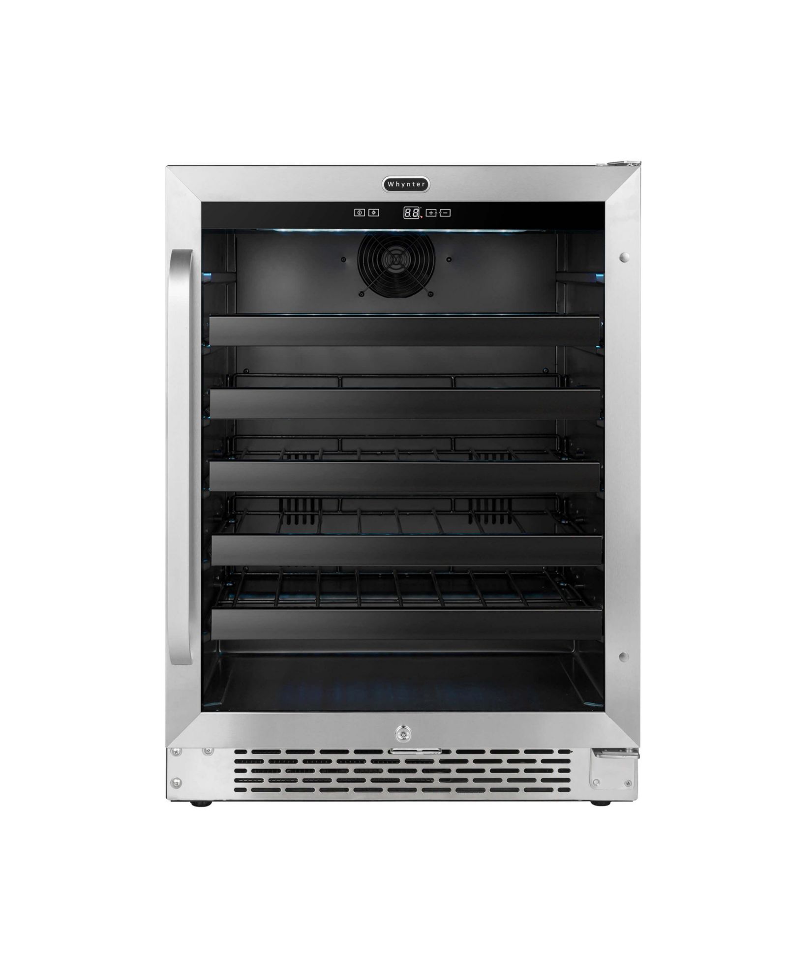 Whynter 24" Built-In 46 Bottle Undercounter Stainless Steel Wine Refrigerator