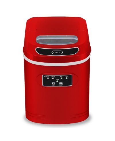 Whynter компактный портативный льдогенератор, 27 lb, красный