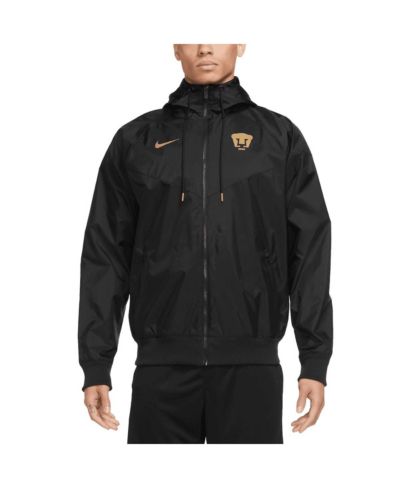 Мужская куртка Nike Black Pumas Windrunner Raglan Full-Zip
