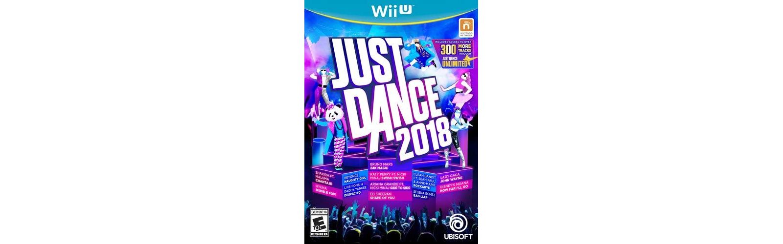 Just Dance 2018 Standard Edition Nintendo Wii U