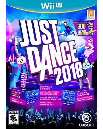 Игра Just Dance 2018 - Nintendo Wii-U