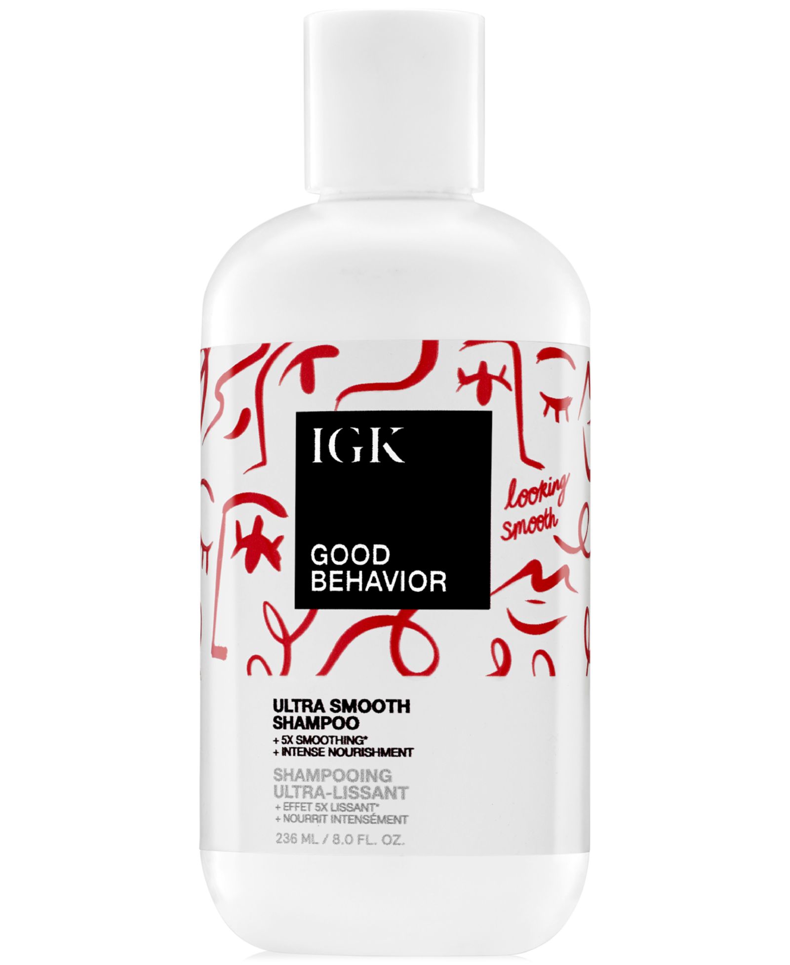 IGK Hair Good Behavior ультрасглаживающий шампунь