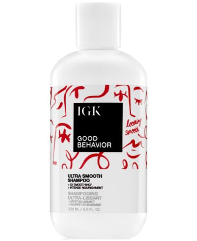 IGK Hair Good Behavior ультрасглаживающий шампунь