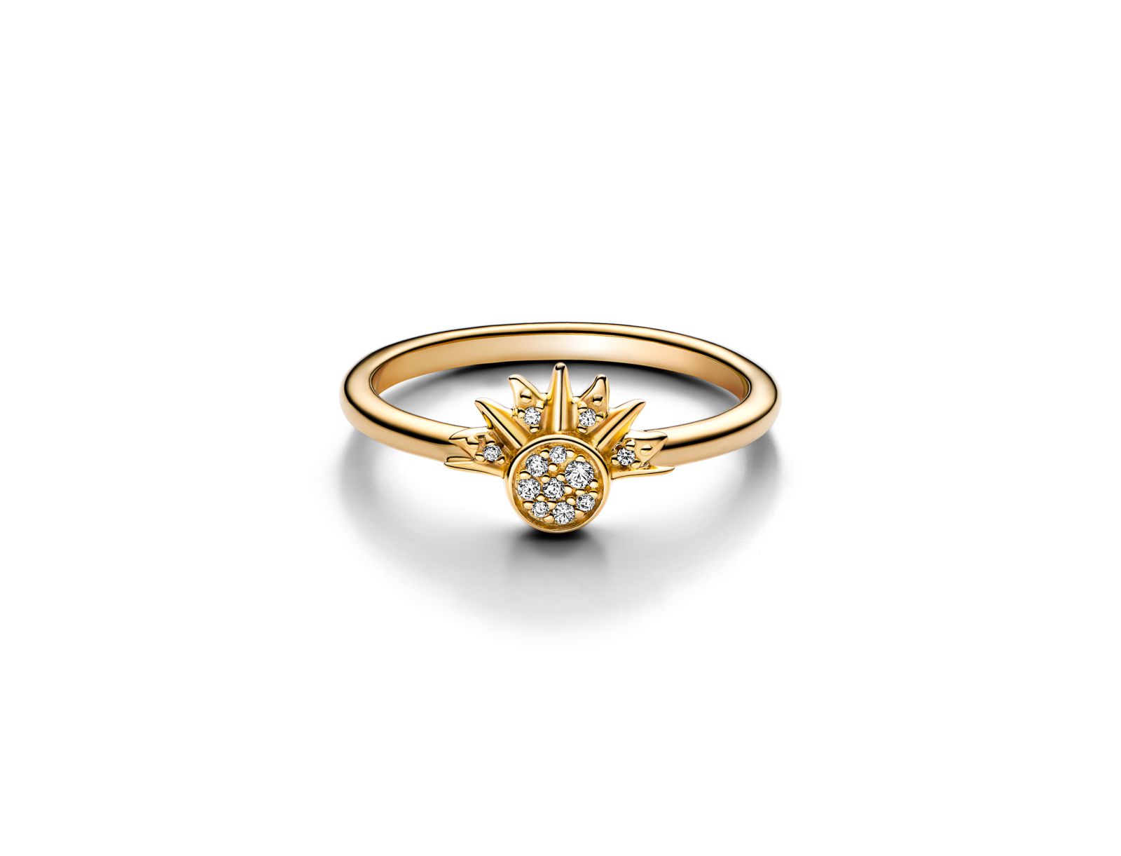Pandora Cubic Zirconia Moments Celestial Sparkling Sun Ring