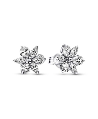 Серьги-гвоздики Pandora Sparkling Herbarium Cluster