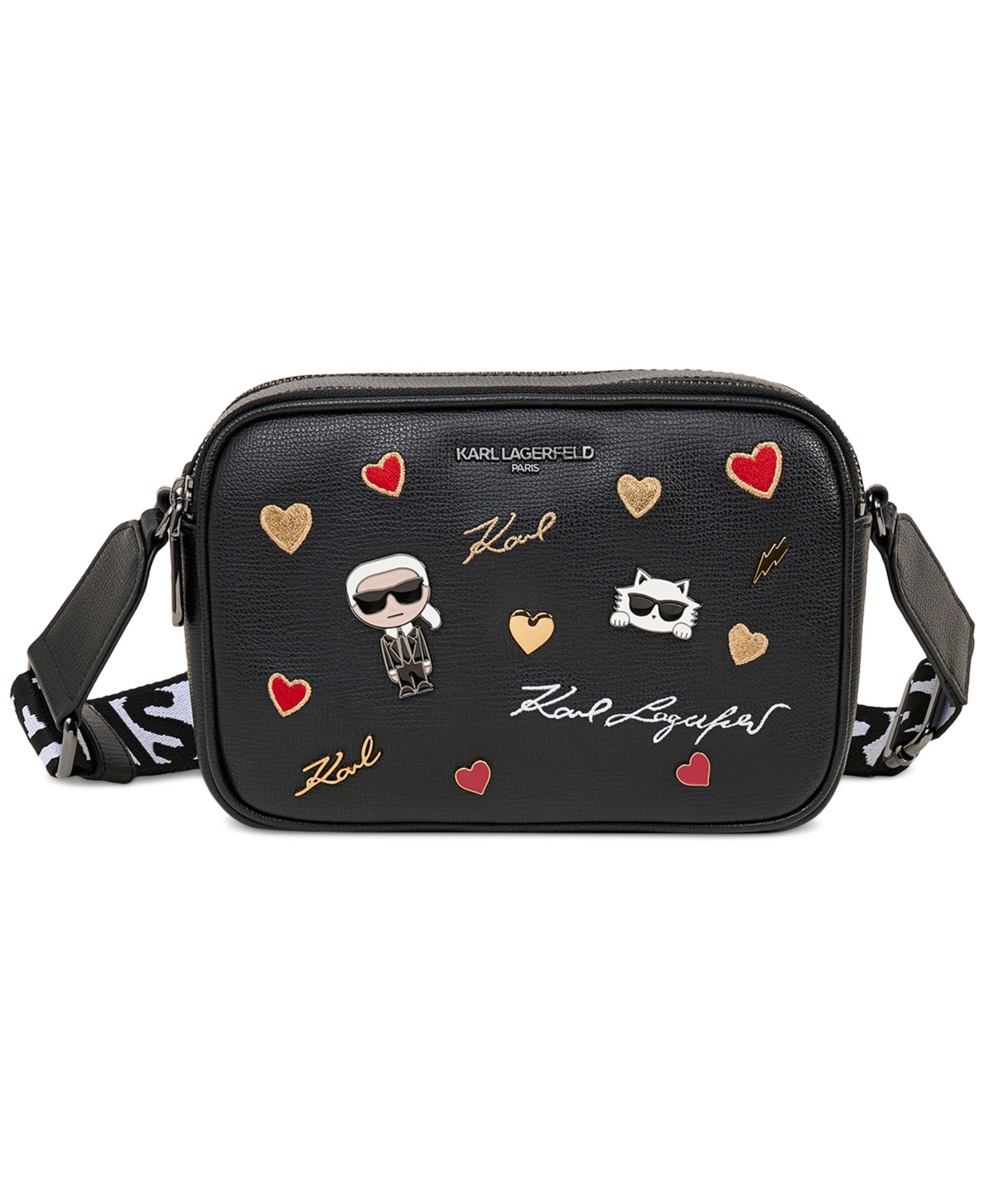Karl Lagerfeld Paris Maybelle сумка через плечо с пинами Cate