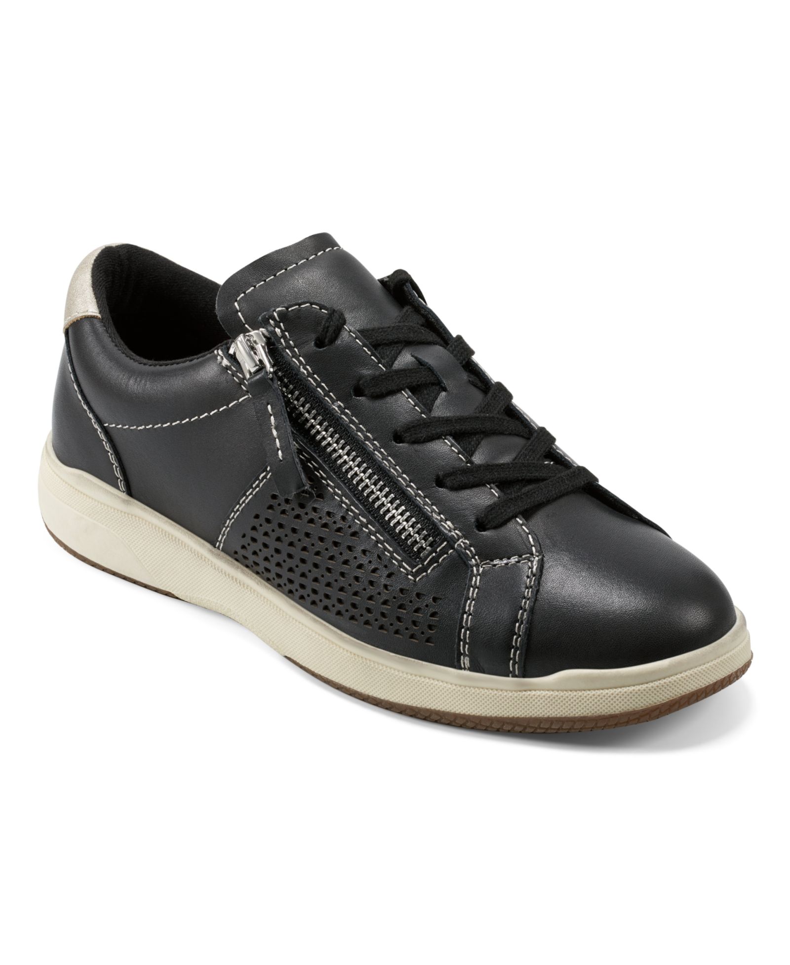 Earth Women's Netta Side Zip Lace-Up Sneakers