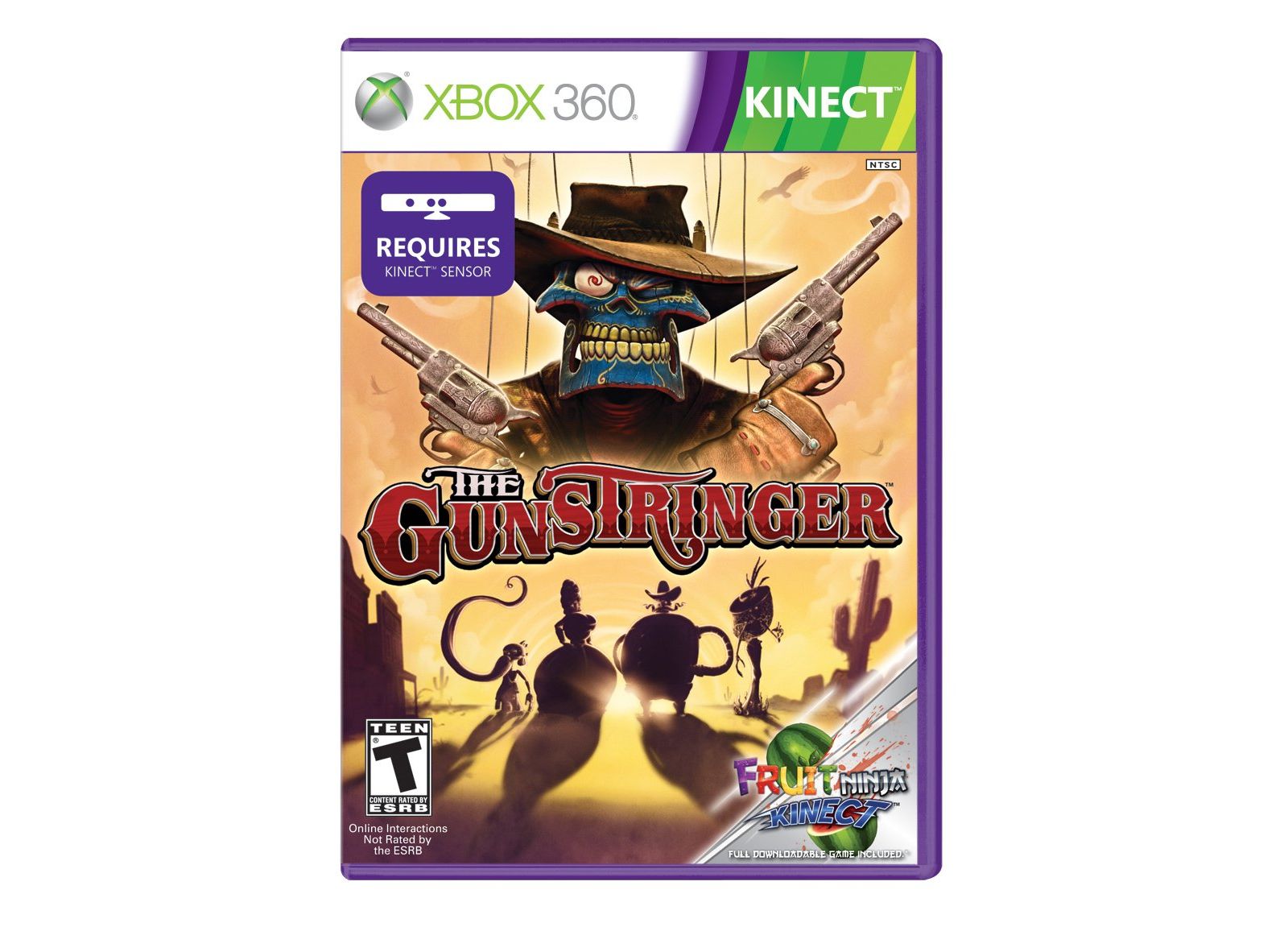 The Gunstringer Kinect Вестерн Шутер Xbox 360