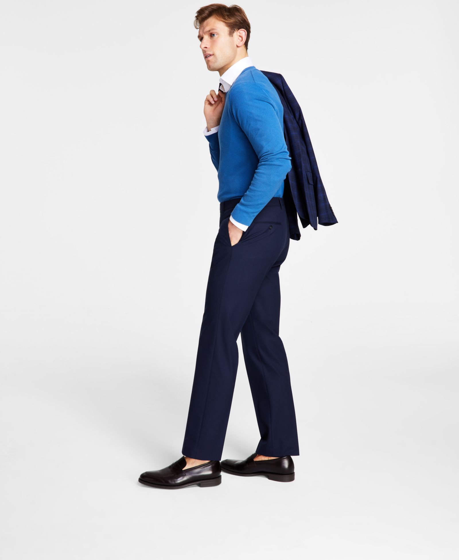 Мужские классические брюки Michael Kors Performance Fit