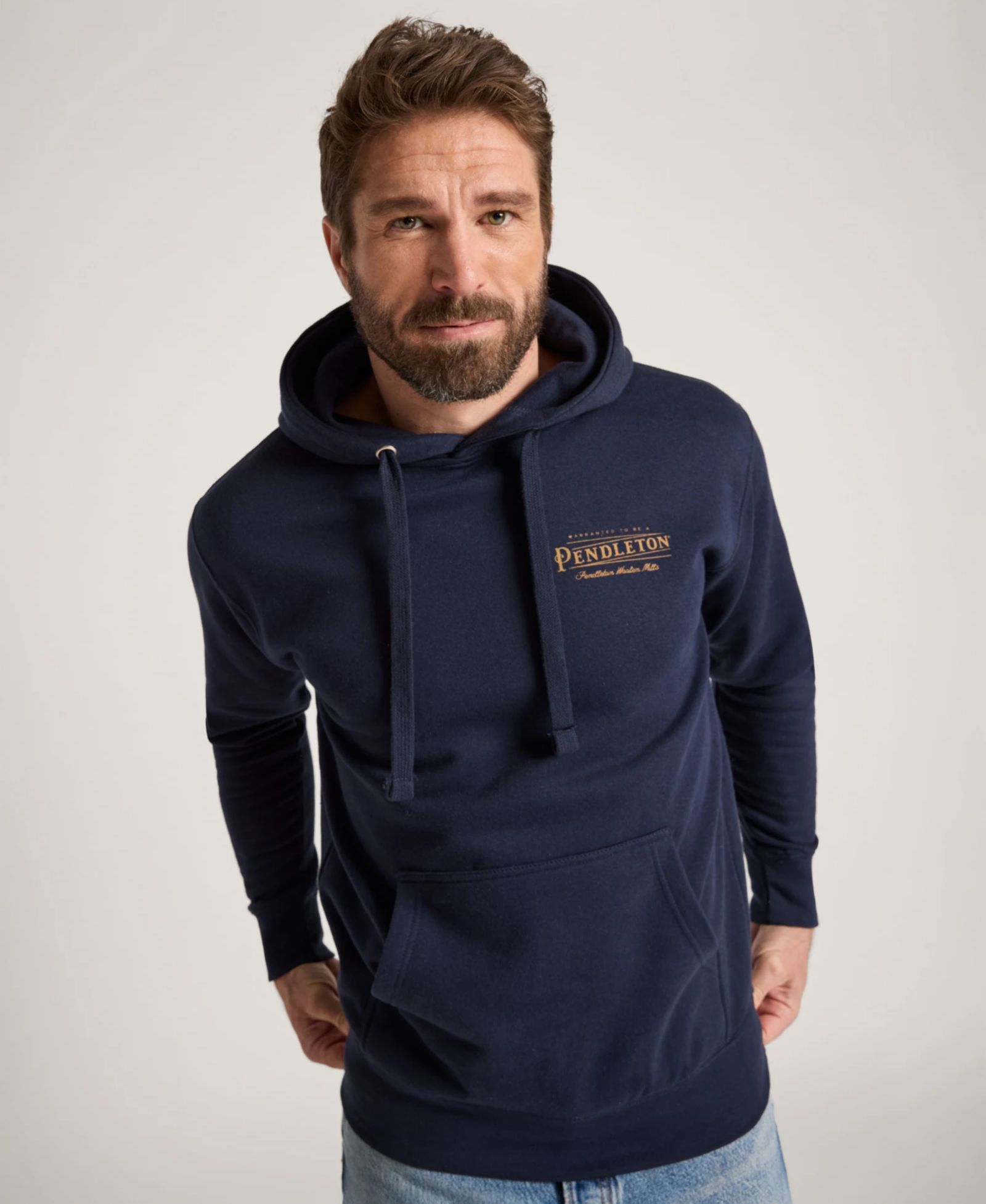 Мужское худи Pendleton Heritage Long-Sleeve Logo Graphic