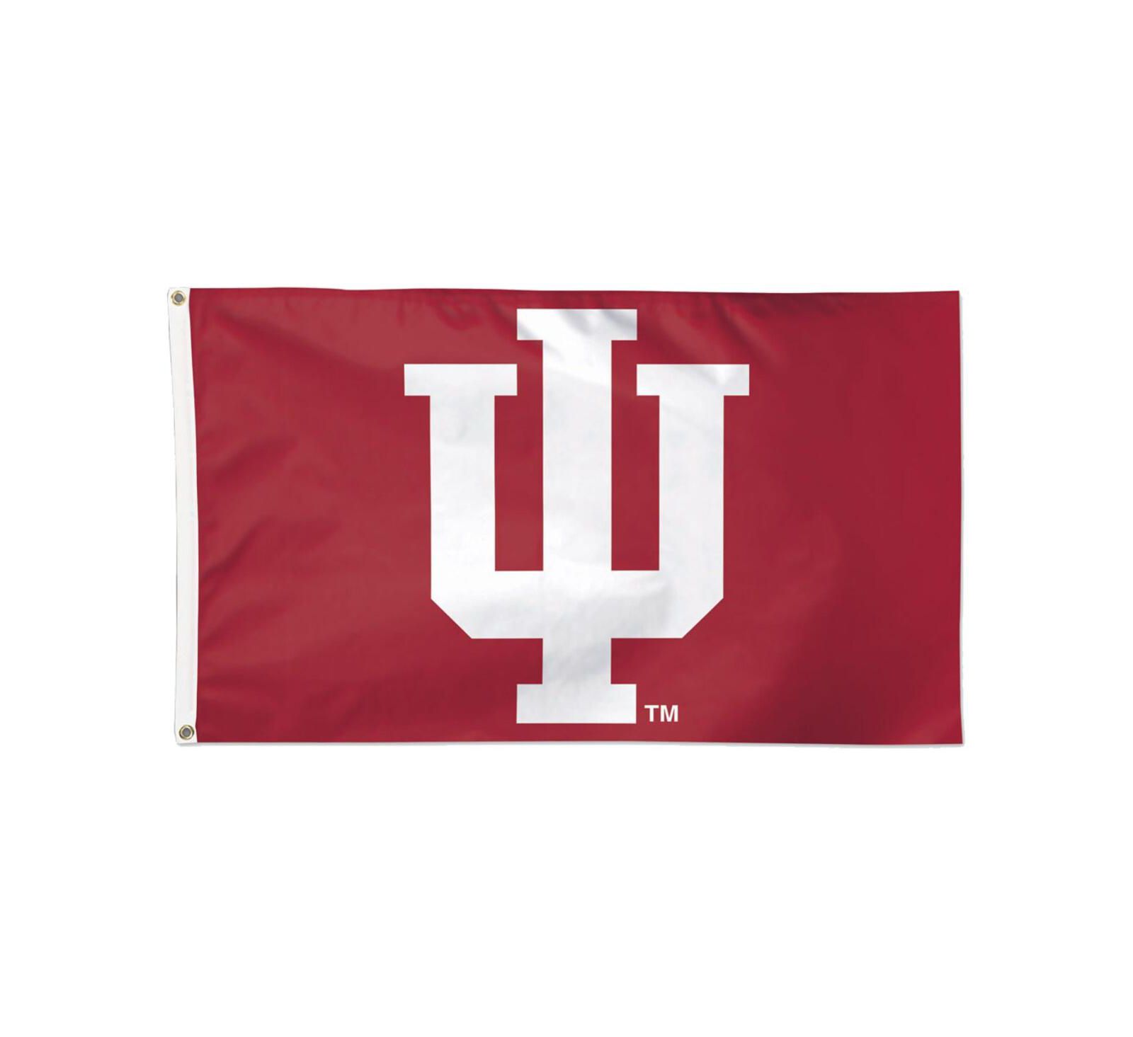 Флаг Wincraft Indiana Hoosiers Deluxe 3' x 5' односторонний