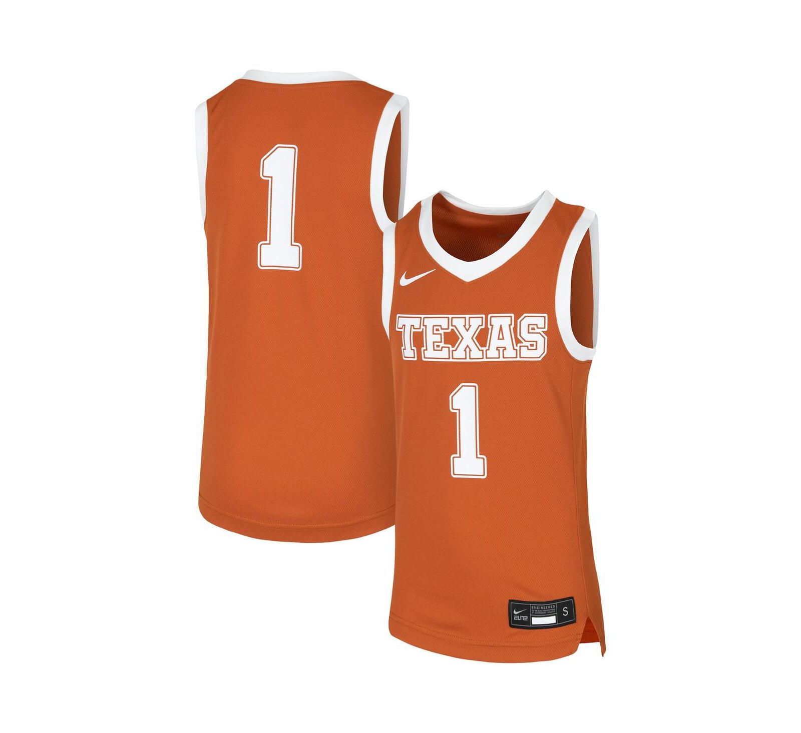 Детская джерси Nike Texas Longhorns