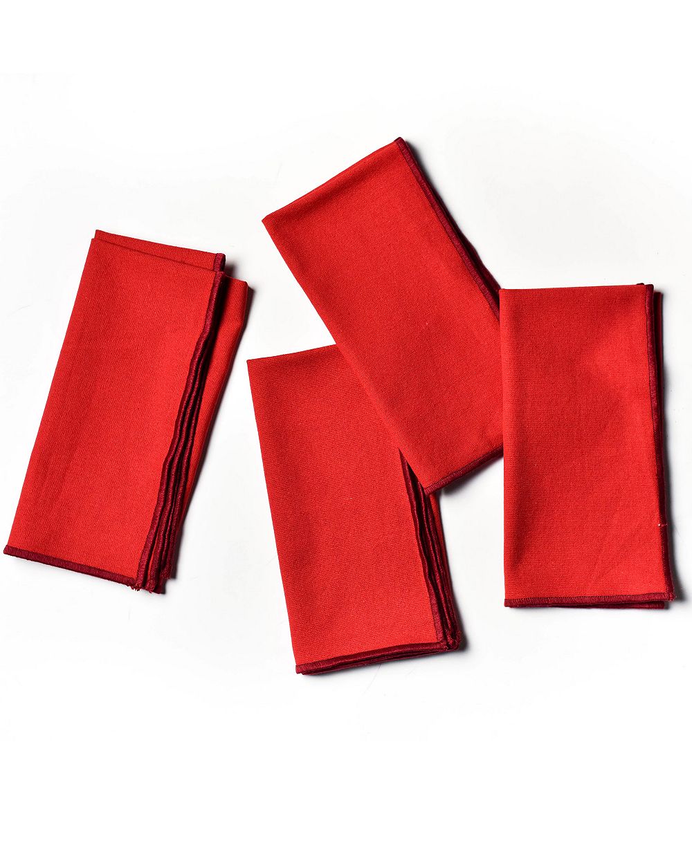 Coton Colors by Laura Johnson Color Block Napkin Set/4