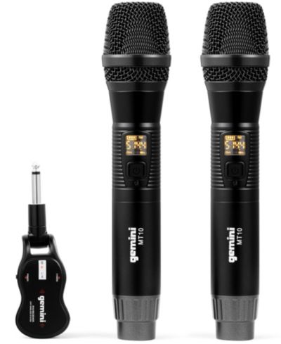 Двойная беспроводная микрофонная система Gemini UHF