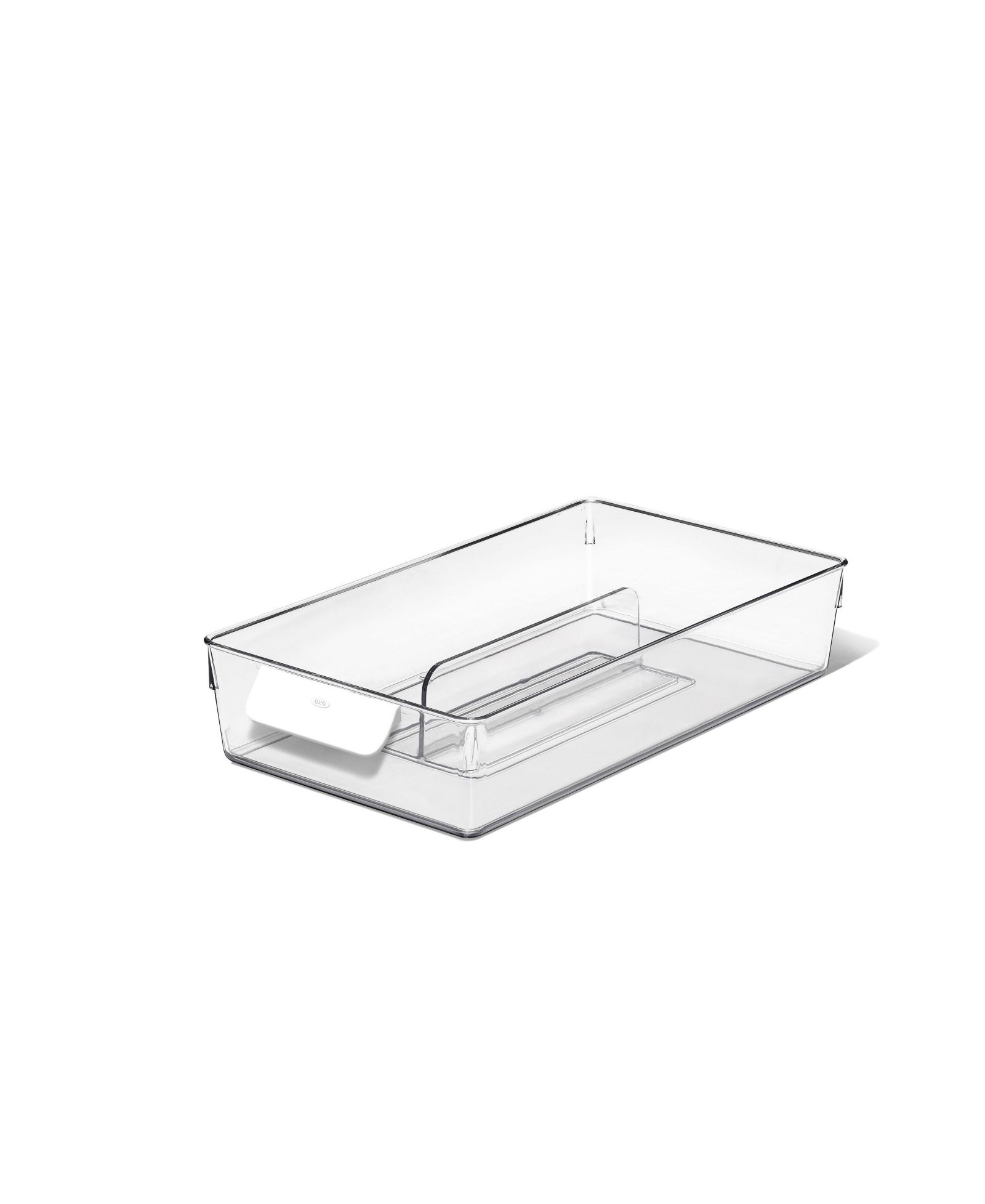OXO Good Grips 8" Divided Fridge Organization Bin