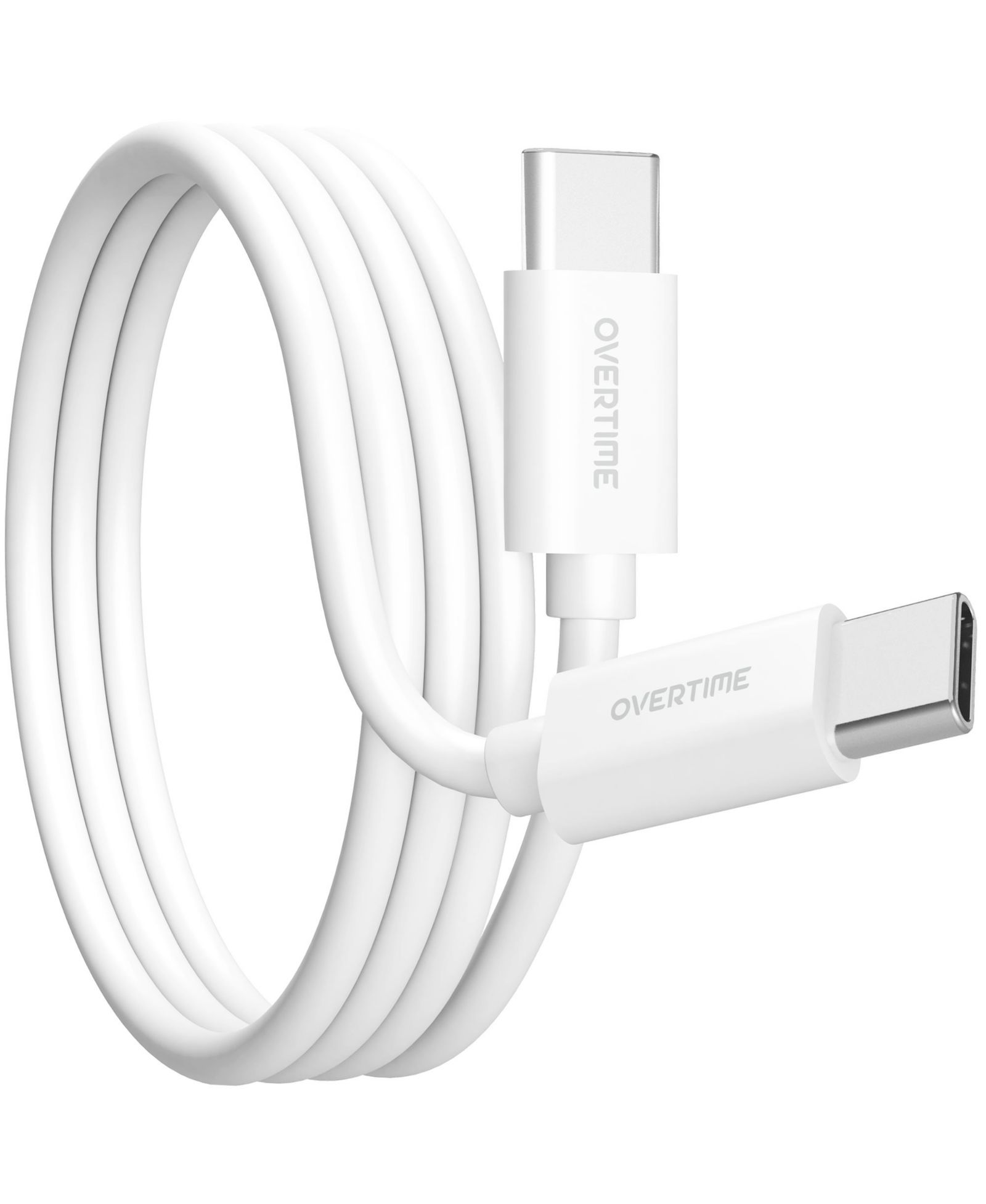 Зарядный кабель Overtime 6ft USB Type C для iPhone 15, Samsung, Pixel и др. (OTDCUSBCTC6)