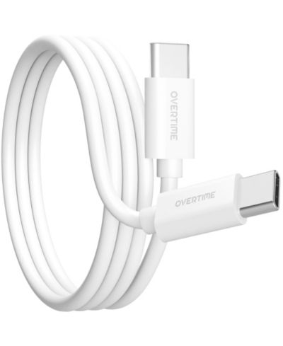 Зарядный кабель Overtime 6ft USB Type C для iPhone 15, Samsung, Pixel и др. (OTDCUSBCTC6)