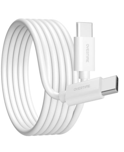 Overtime Кабель зарядки USB Type C для iPhone 15, Samsung, Pixel и др., 10ft