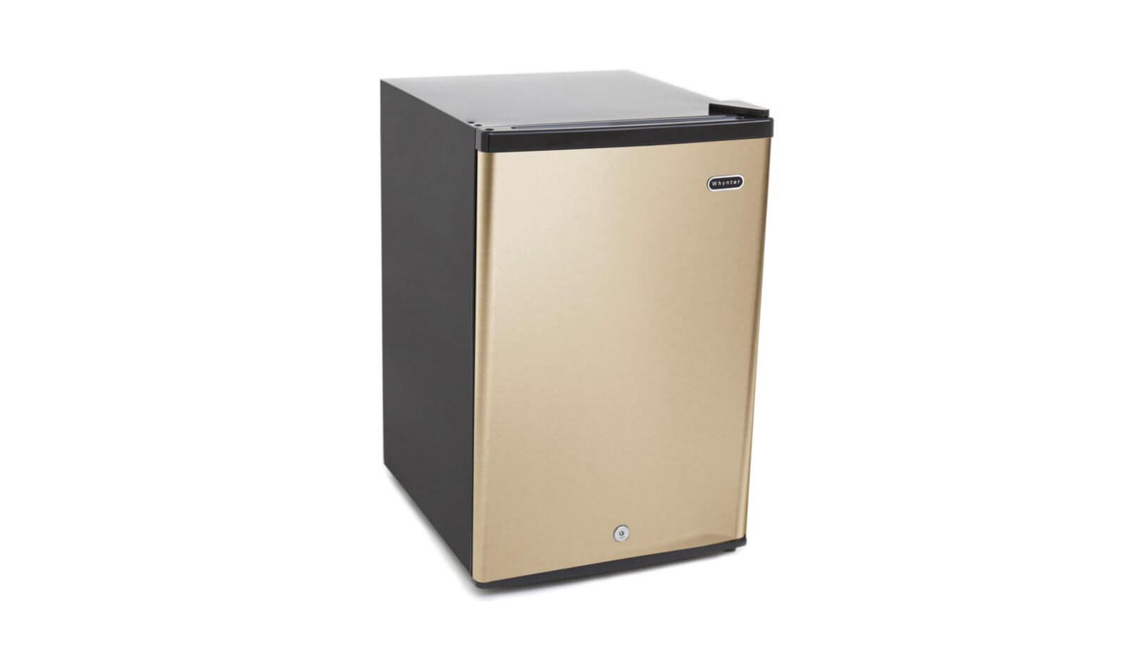 Whynter морозильный шкаф Energy Star Upright в цвете Rose Gold