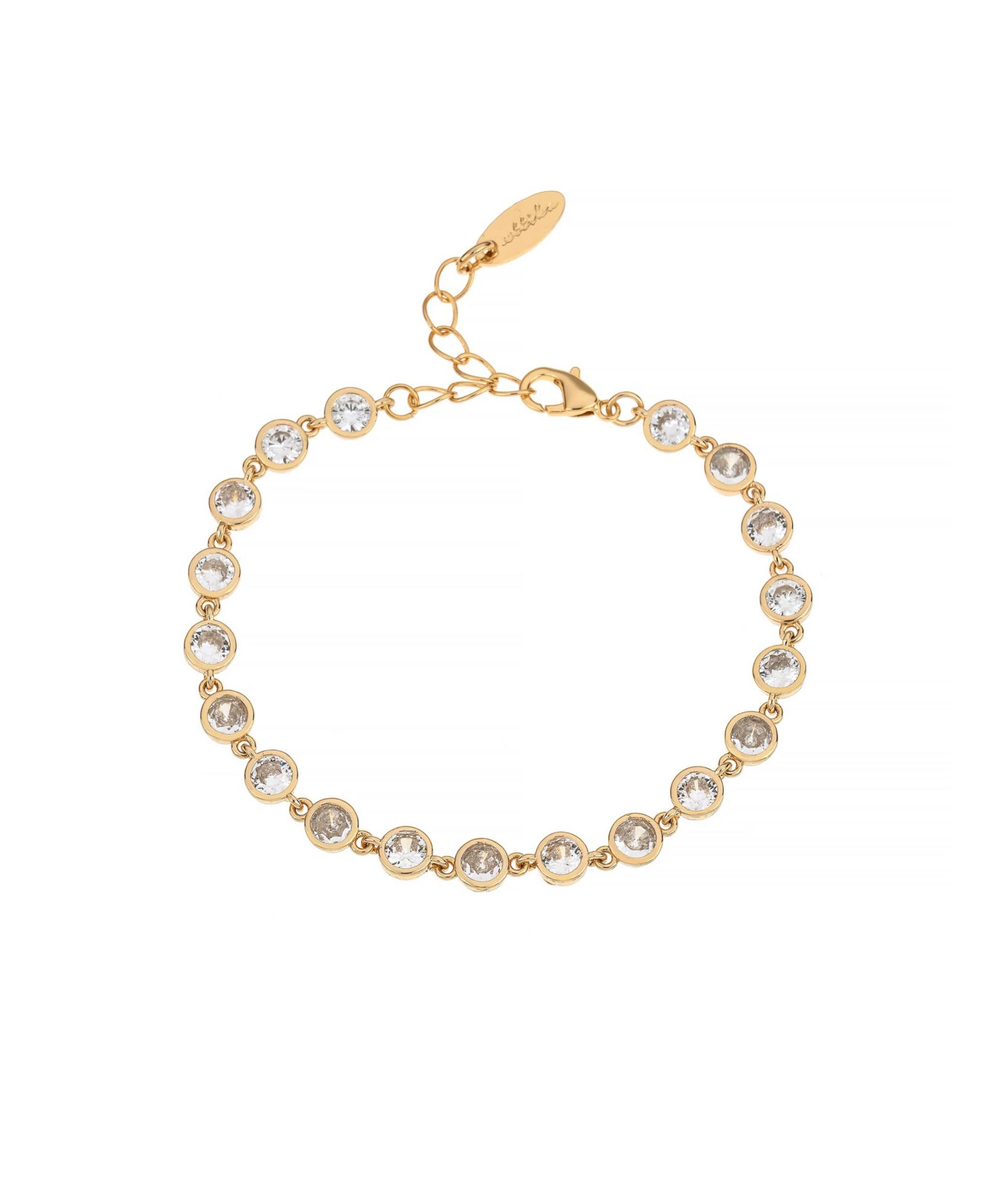 Ettika Everyday Cubic Zirconia Link Bracelet