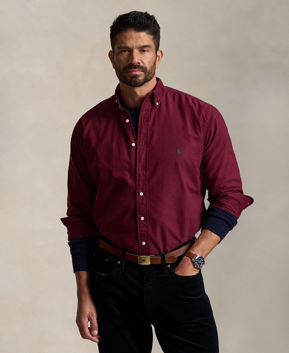 Мужская рубашка Polo Ralph Lauren Oxford
