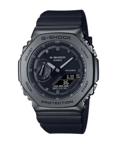 G-Shock Мужские аналого-цифровые часы Black Resin, 44.4mm, GM2100BB-1A
