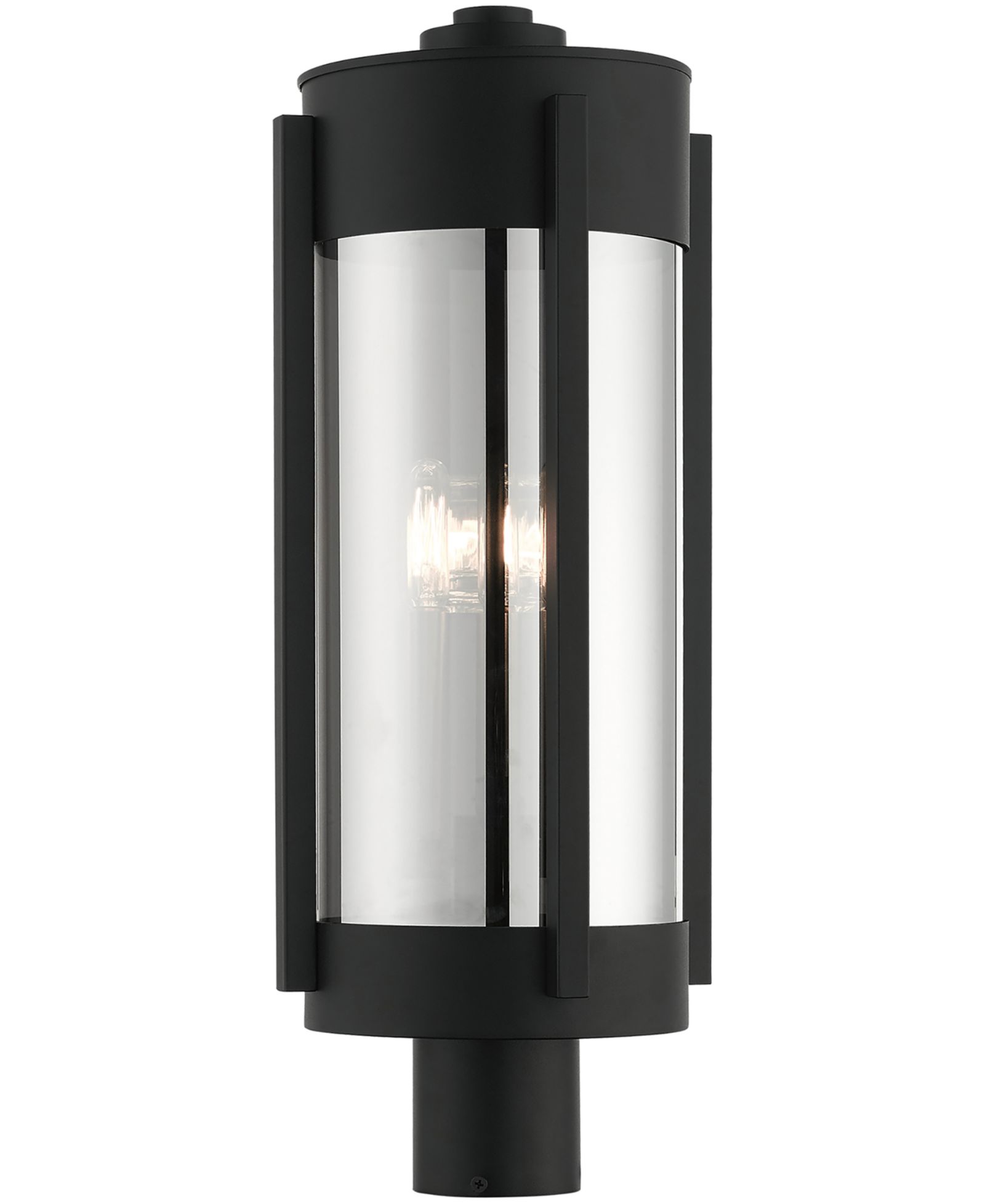 Livex Sheridan 3 Light Outdoor Post Top Lantern