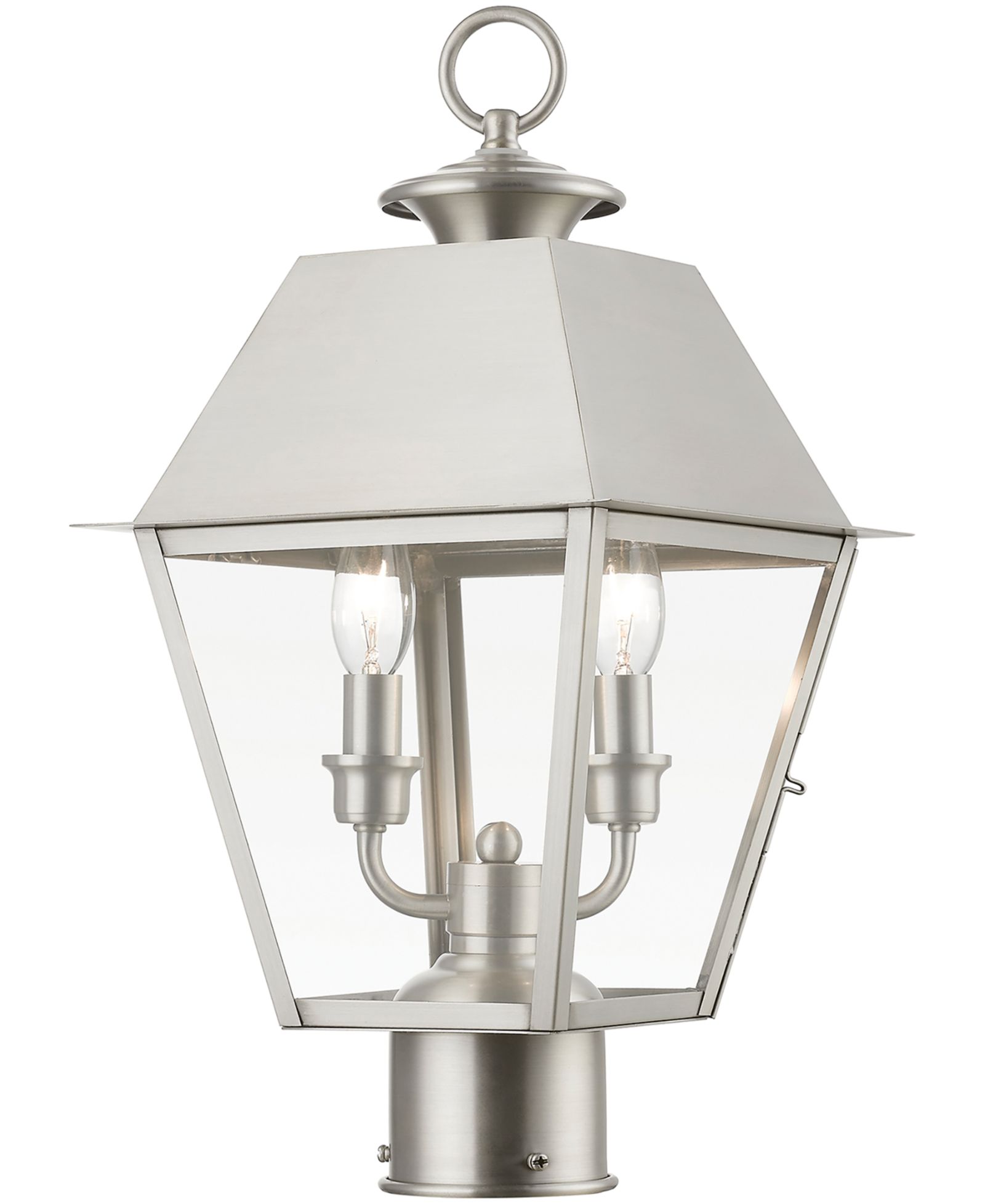 Фонарь уличный Livex Wentworth 2 Light Outdoor Medium Post Top