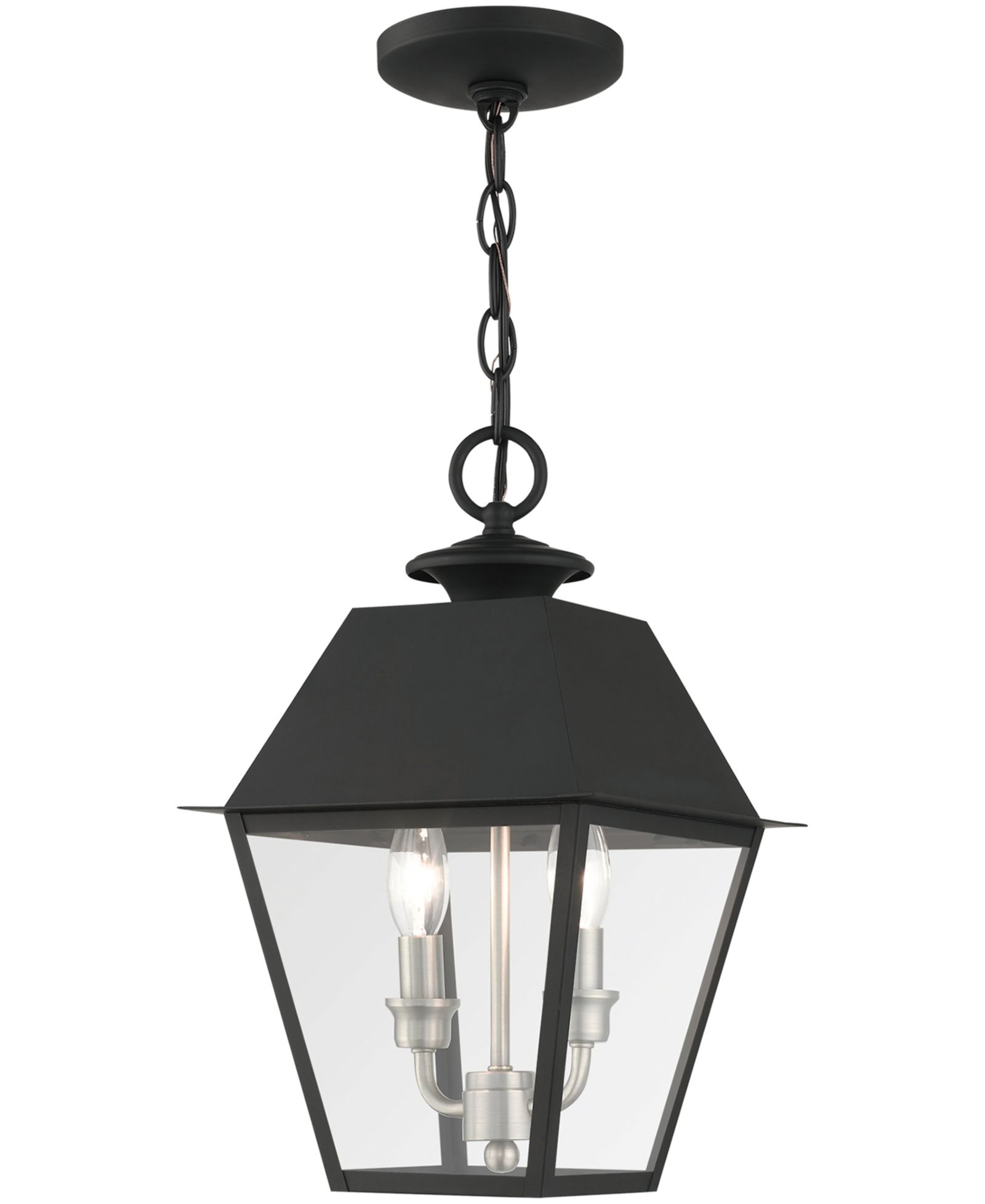 Livex Wentworth 2 Light Outdoor Pendant Lantern