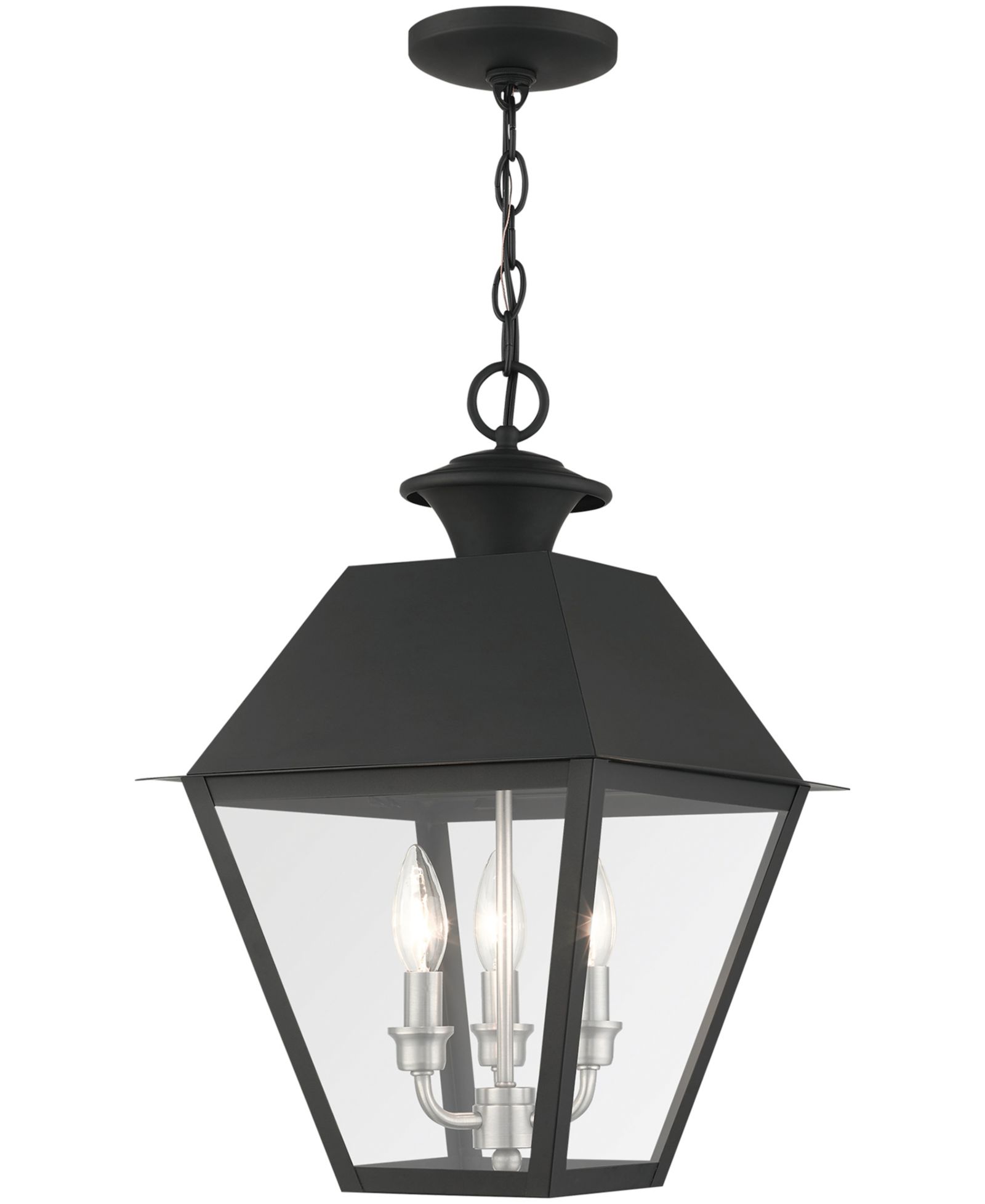 Livex Wentworth 3 Light Outdoor Pendant Lantern